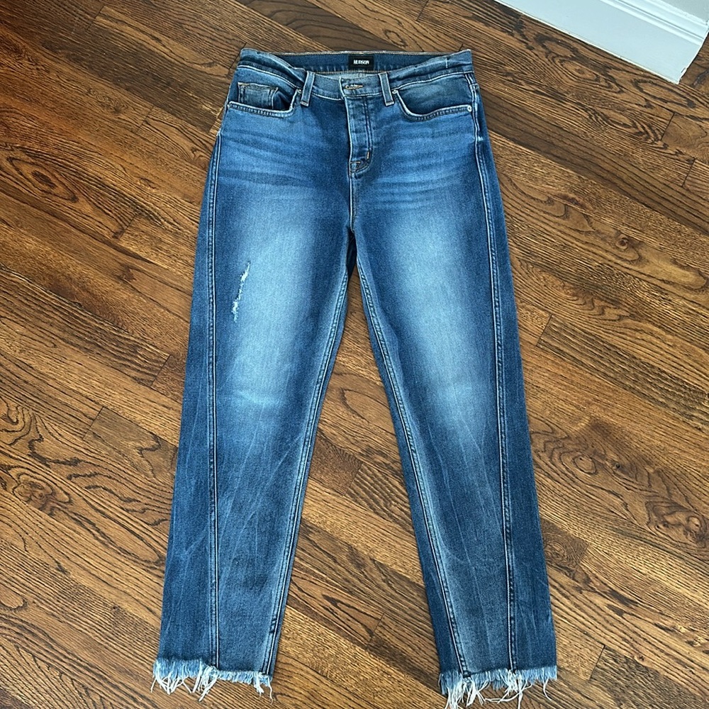 Hudson high waist straight leg jean size 29
